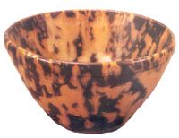 Turtle shell glaze bowl