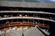 The Inner side of the Western Fujian Round Storied Building