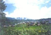 A Blang Mountain Village