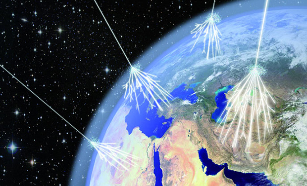 31. 超高能宇宙射线射入地球大气层，与空气的原子核碰撞产生“空气簇射”（图片来自CERN）.jpg