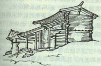 井干式木构架