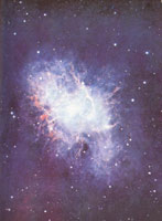蟹状星云照片